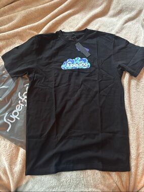 Black Short-Sleeve Logo T-Shirt